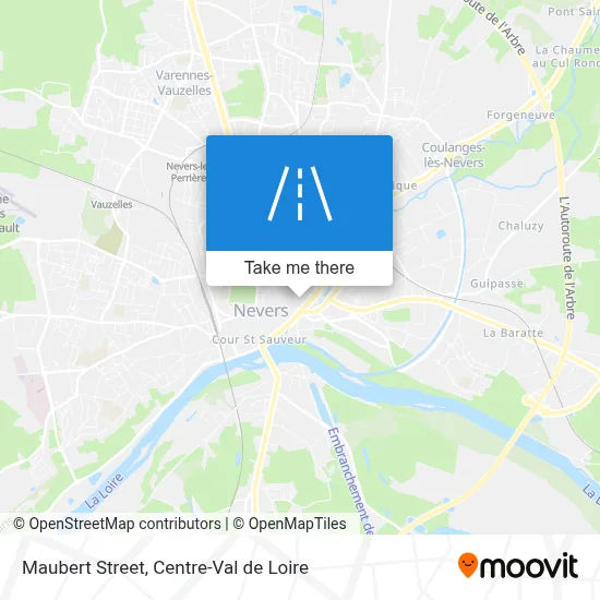 Rue Maubert map