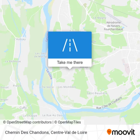 Chemin Des Chandons map
