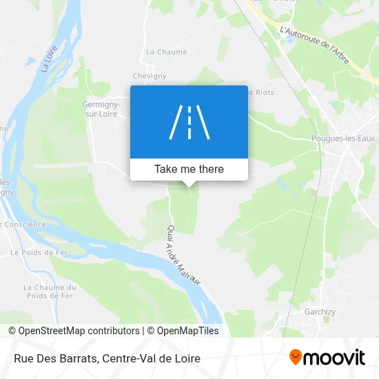 Rue Des Barrats map