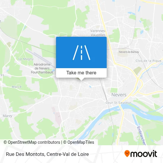 Rue Des Montots map