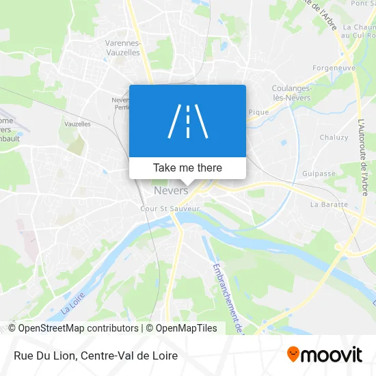 Rue Du Lion map