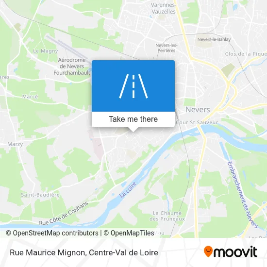 Rue Maurice Mignon map