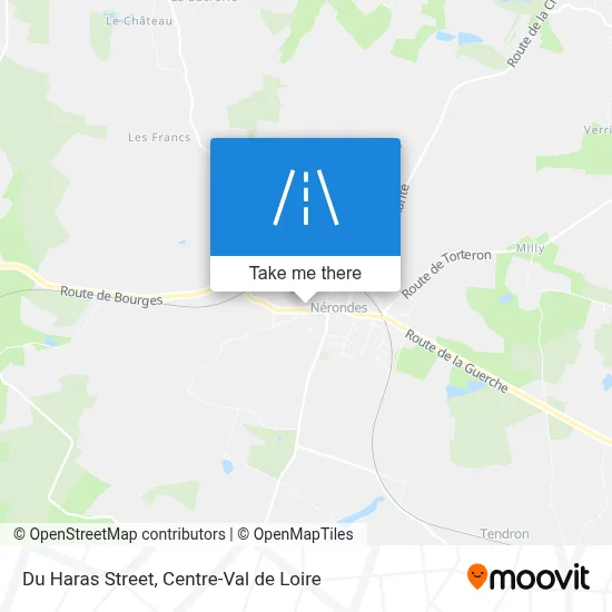 Rue Du Haras map