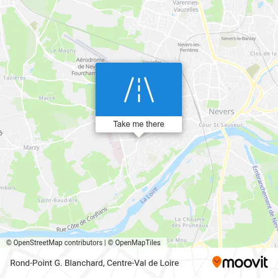 Rond-Point G. Blanchard map