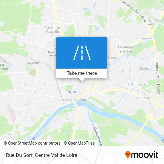 Rue Du Sort map