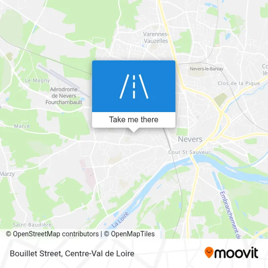 Rue Bouillet map