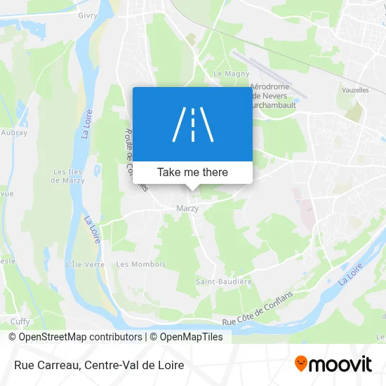 Rue Carreau map
