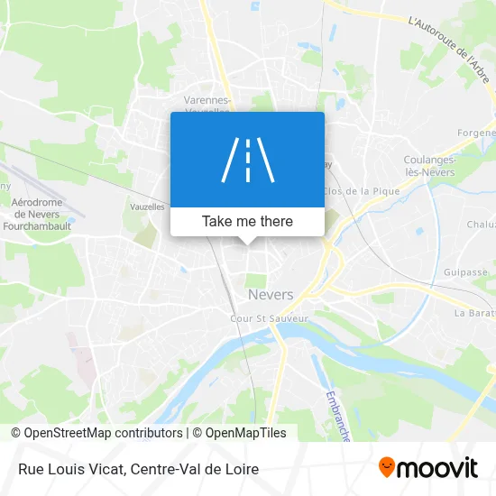 Rue Louis Vicat map