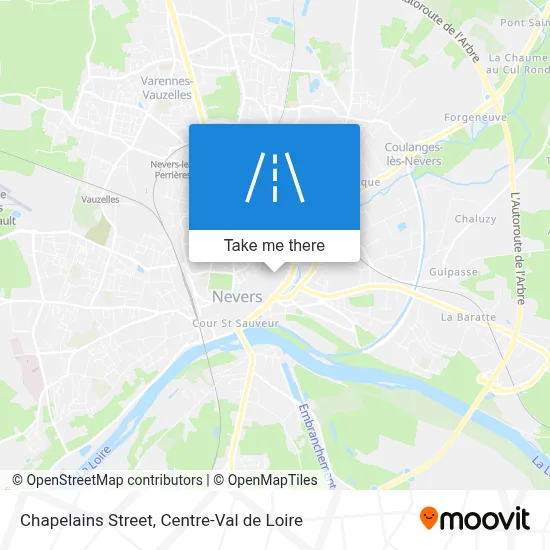 Rue Des Chapelains map
