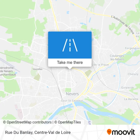 Rue Du Banlay map