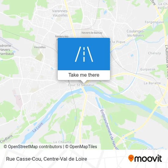 Rue Casse-Cou map