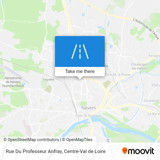 Rue Du Professeur Anfray map