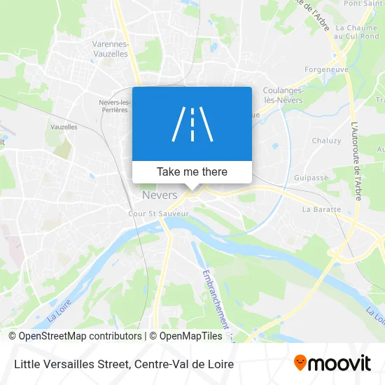 Rue Du Petit Versailles map