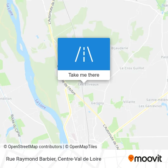 Rue Raymond Barbier map