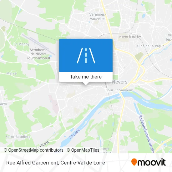 Rue Alfred Garcement map