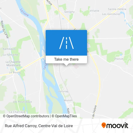 Rue Alfred Carroy map