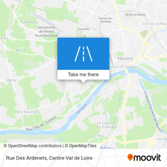 Rue Des Ardenets map