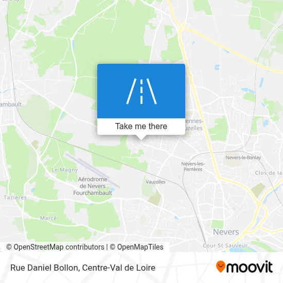 Rue Daniel Bollon map