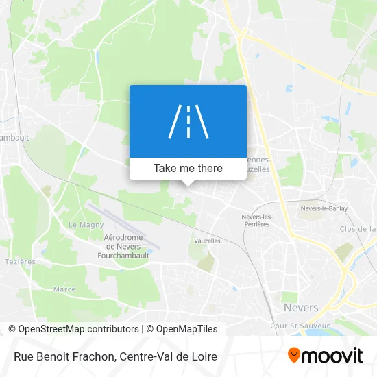 Rue Benoit Frachon map