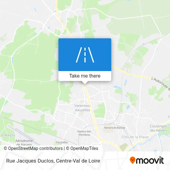 Rue Jacques Duclos map