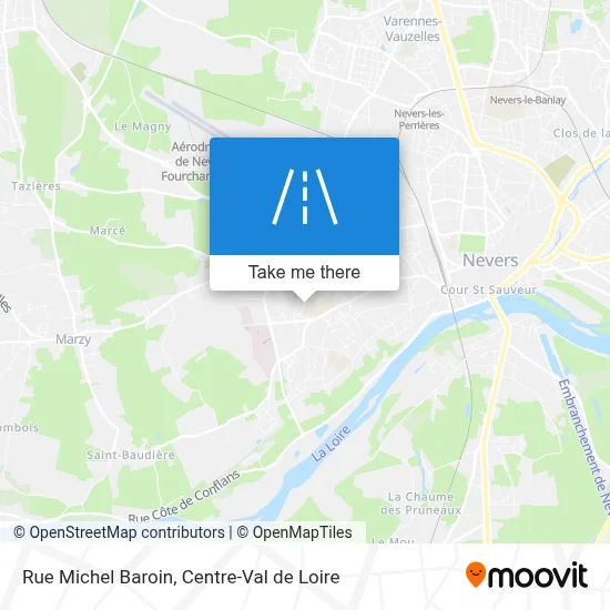 Rue Michel Baroin map