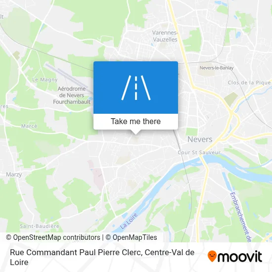 Rue Commandant Paul Pierre Clerc map
