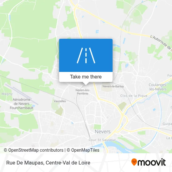 Rue De Maupas map