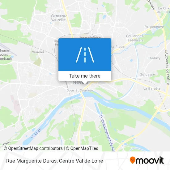 Rue Marguerite Duras map