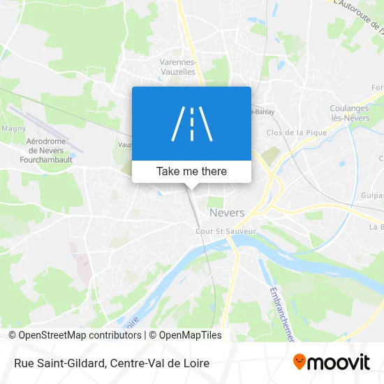 Rue Saint-Gildard map