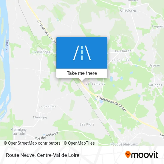 Route Neuve map
