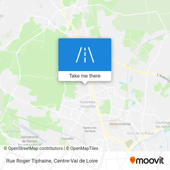 Rue Roger Tiphaine map