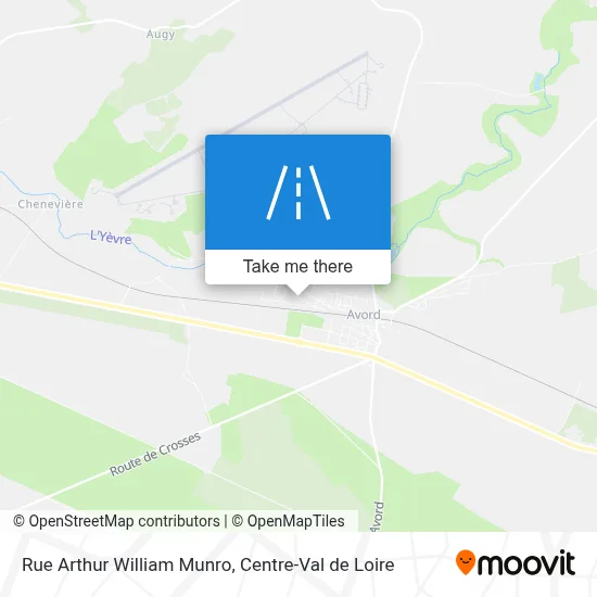Rue Arthur William Munro map