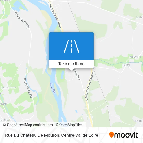 Rue Du Château De Mouron map