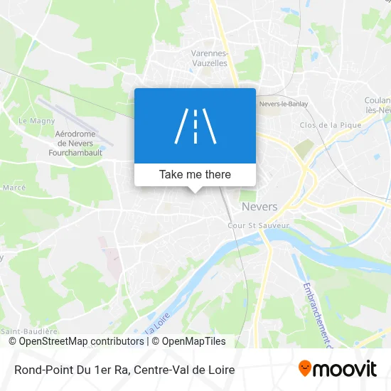 Rond-Point Du 1er Ra map