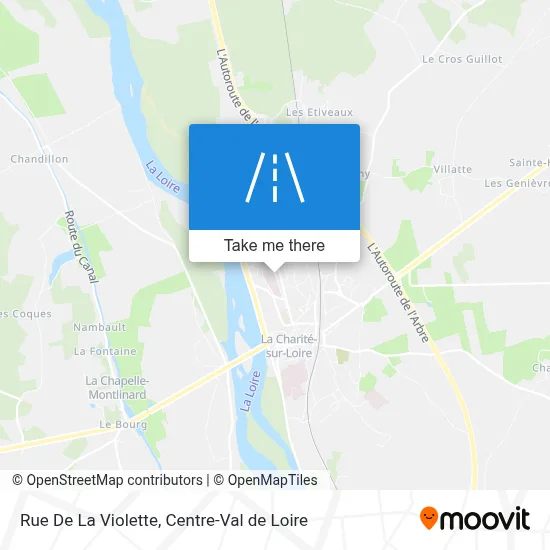 Rue De La Violette map