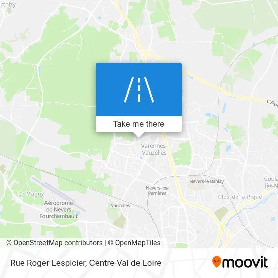 Rue Roger Lespicier map