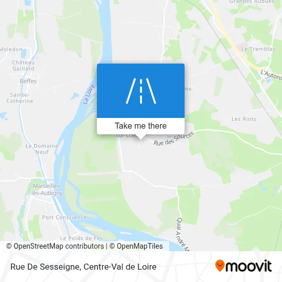 Rue De Sesseigne map
