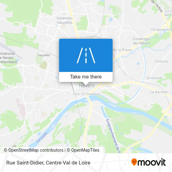 Rue Saint-Didier map