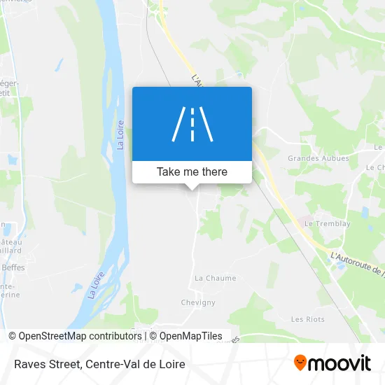 Rue Des Raves map