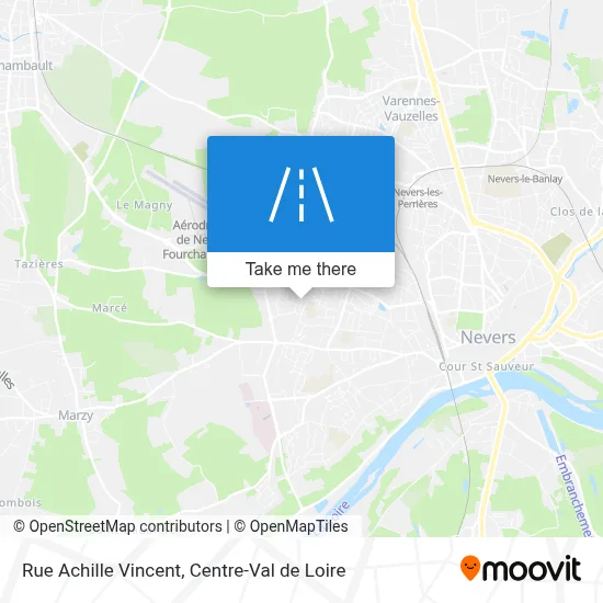 Rue Achille Vincent map