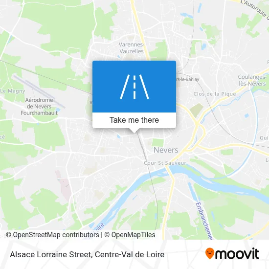Rue D'Alsace Lorraine map