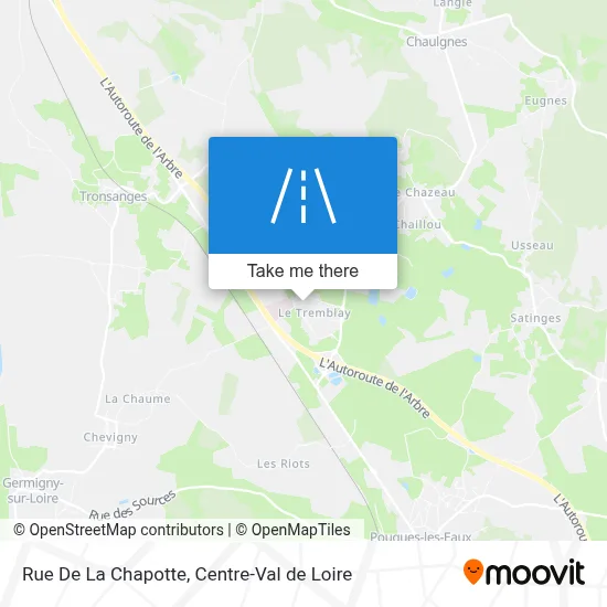 Rue De La Chapotte map