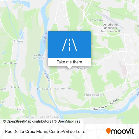 Rue De La Croix Morin map
