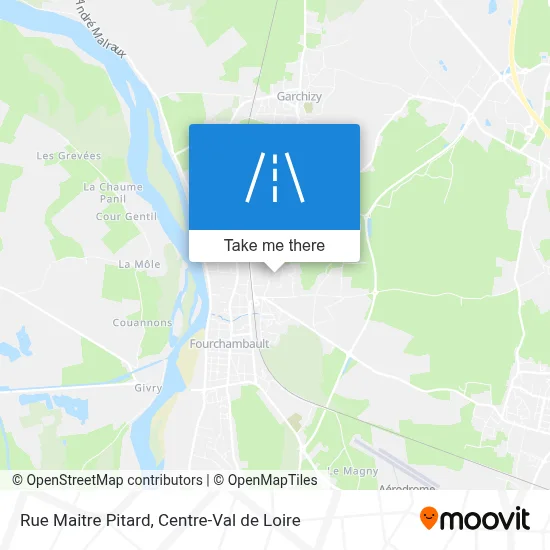 Rue Maitre Pitard map