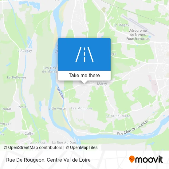 Rue De Rougeon map