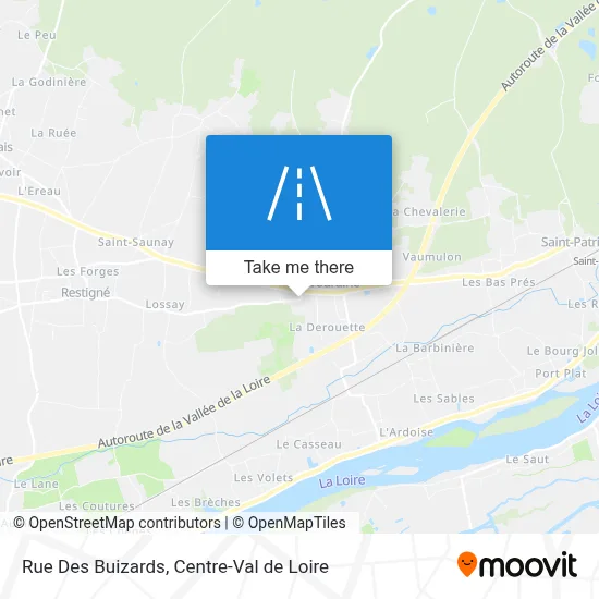 Rue Des Buizards map