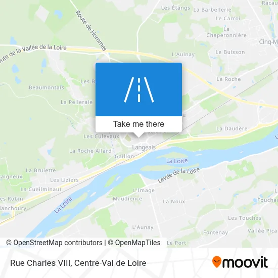 Rue Charles VIII map