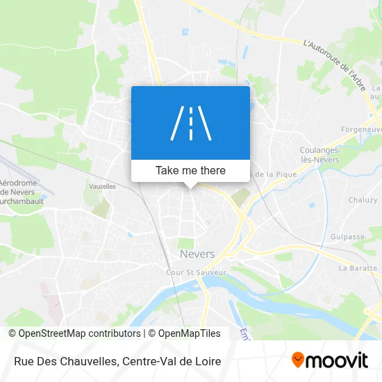 Rue Des Chauvelles map