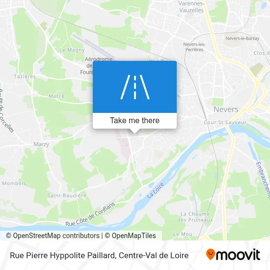 Rue Pierre Hyppolite Paillard map