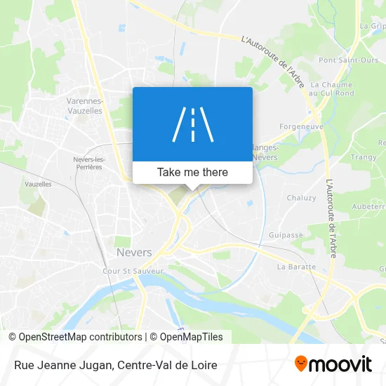 Rue Jeanne Jugan map